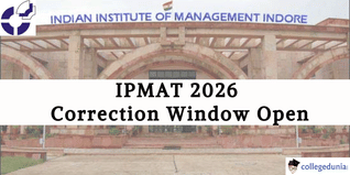 IPMAT 2026 Correction Window Open @iimidr.ac.in; Edit Details Till March 24